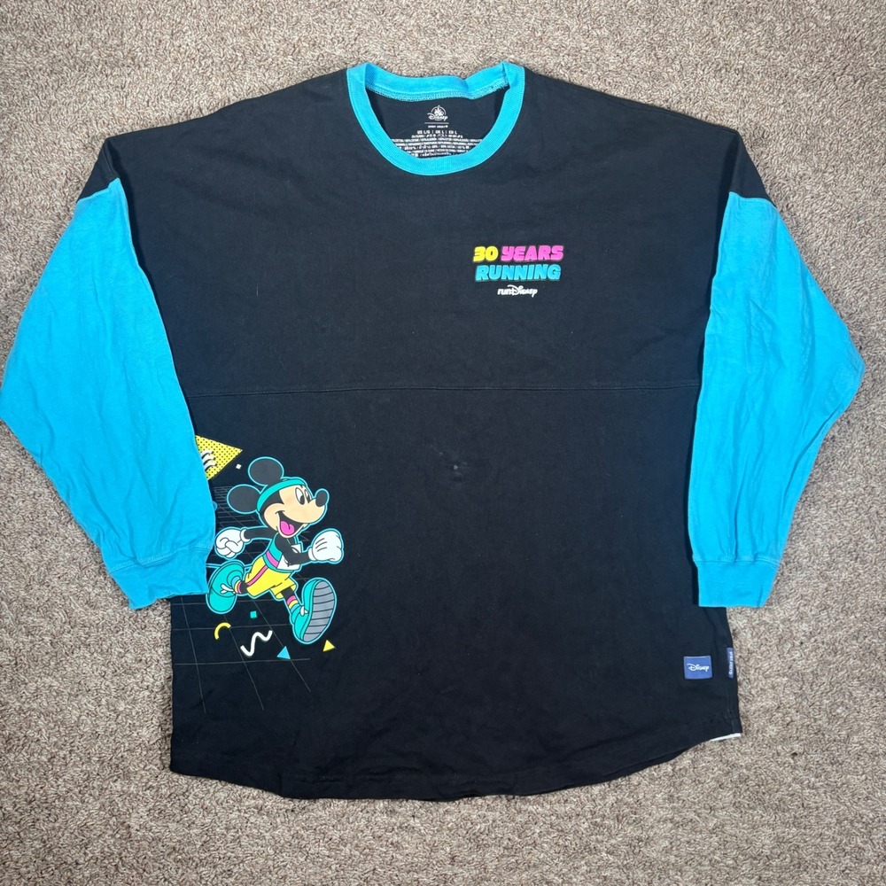 Disney Spirit Jersey Mens‎ L runDisney 2023 Marathon Weekend 30 Years Running